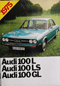 Audi 100 brochure