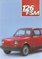 Fiat 126 FSM Brochure / Folder