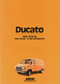 Fiat Ducato 1000 / 1300 kg brochure / folder