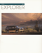 Ford Explorer brochure / folder / prospekt