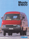 Mazda E1600 brochure folder