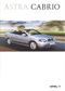 Opel Astra cabrio brochure