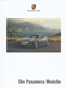 Porsche Panamera  Folder / Brochure / Prospekt