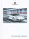 Porsche Cayman 2009 brochure prospekt folder
